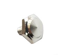 Dado in metallo per DAiFor per steez per llion e RYOGA mulinelli lunghi, adatto a modelli che utilizzano meccanismi di ritenzione della manopola DAiFor standard (un dado argento)