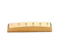 Dado in ottone per chitarra scanalata Up-Saddle Vintage Chitarra elettrica moderna 6 corde Pre-scanalato Dado Parti di ricambio