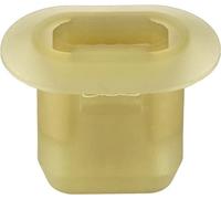 Dado in plastica con rivestimento interno ed esterno per veicoli Renault/Peugeot/Citroen/Nissan/Opel/PSA, 4,2 mm, diametro vite, 7,2 x 14,2 mm, punzonatura, confezione da 15, naturale