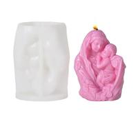 Dado in silicone resistente alle alte temperature Con Bambini Modello Figura Statua Fabbricazione di Candele Stampi Per Sapone Candela Stampo in Silicone