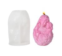 Dado in silicone resistente alle alte temperature Con Bambini Modello Figura Statua Fabbricazione di Candele Stampi Per Sapone Candela Stampo in Silicone