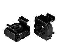 StarTech.com Dado M6 per server rack, confezione da 50, nero Nero 50x M6