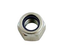 Dado Nyloc Metric In Acciaio M12 - Confezione Da 100 - Connect 31357 Nuovo