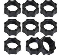 Dado ottagonale ad anello di serraggio per giunto sferico da 17 mm, adattatore fisso LUORNG 9 pezzi, supporto per staffa a testa a vite per telefono, presa d'aria, kit manubrio per fotocamera DVR e