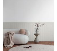 Dado Pannello Legno Asticelle Parati 39803-4 Grigio Lusso Vinile AS Creation