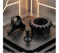 Dado passante per forcella nero 23x12 mm per forcelle anteriori per fox 32 34 36