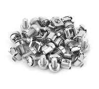 Dado per Armadio di Rete, 20 Pezzi M5*16 M5*20 M6*16 M6*20, Dado a Gabbia Prigioniero (M6*16(20 PZ))