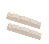 Dado Per Basso Elettrico Jazz Da 2 Pezzi A 4 Corde Pre-scanalato Per Chitarra 44x5.8x8mm Capotasti di Ricambio per Chitarra