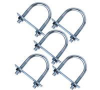 Dado per bulloni a U 2 Set M16 for installazioni edili Collegamento di parti meccaniche Veicoli Navi(M16*90 * 136)