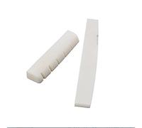 Dado per Chitarra 4Pcs Bone Upper Guitar Bridge Nut Saddle Per 6 Corde Di Ricambio Per Strumenti Musicali Per Chitarra Acustica (Color : WH)