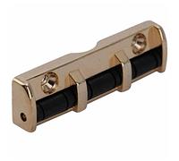 Dado Per Chitarra A Rullo In Acciaio Dorato Da 43 Mm Per Chitarra Elettrica for For ST Per Chitarra Elettrica for For TL Con Viti Di Montaggio Accessori Dado per chitarra