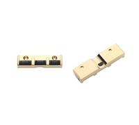 Dado Per Chitarra In Metallo A 6 Corde 3 Selle Con Viti Compatibili Per Chitarra Elettrica ST O TL pre Capotasto Scanalato(Gold)