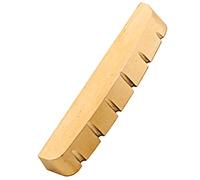 Dado per Corde in Ottone per Strumento a Corda Gl231 43mm | Colore Oro, Riduce Rumore e Aumenta la Vibrazione, Accessorio Leggero e Resistente All'usura