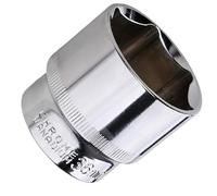 Dado per Dado Assiale 36mm | Esagonale a 6 Punti per Cricchi con Rivestimento Antiruggine - Rimuovi Dadi Assali in Acciaio per Chiave a Cricchetto 12.7mm Utensile Manuale Riparazione Autoveicoli