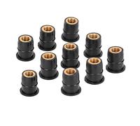 Dado per pozzetto M6, dado per pozzetto per parabrezza M6X0.8Mm Pratico per moto per parabrezza moto sicuri