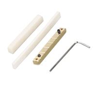 Dado per Sella per Ponte in Osso per Chitarra, Dado per Chitarra Professionale a 6 Corde Migliora le Prestazioni della per Sella per Acustica Originale