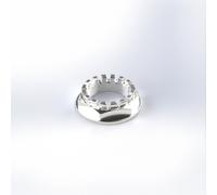 Dado perno ruota posteriore argento M33x1.5 per Ducati