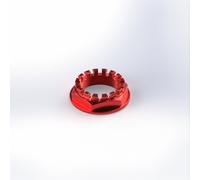 Dado perno ruota posteriore rosso M33x1.5 per Ducati