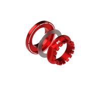 Dado perno ruota posteriore rosso M38x1.5 con cono per Ducati