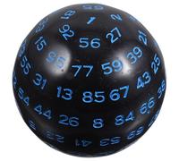 Dado Poliedrico da Gioco 100 Facce in Acrilico 1 Pezzo