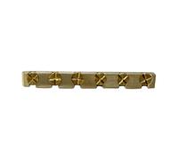Dado Regolabile In Altezza Dado A Campana Ad Altezza Curva Dado Per Chitarra In Ottone Per Chitarra Elettrica Stile for For ST Accessori Dado per chitarra (Color : 42.2mm)