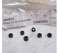 DADO REGOLAZIONE BILANCERE PER PIAGGIO ZIP 50 4T-VESPA LX (CONFEZIONE 6 PEZZI)