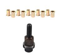 Dado rivettatrice manuale set 11 pezzi per uso manuale con accessori dadi M8