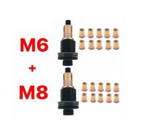 Dado rivetto manuale kit utensili 22 pezzi con punte di ricambio M6 M8 e per dad