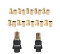 Dado rivetto manuale kit utensili 22 pezzi con punte di ricambio M6 M8 e per dad