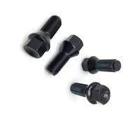 Dado ruota Compatibile Con BMW Per E70 E71 F20 F25 320i M8 Car Wheel Lug Bulloni Dado Accessori Acciaio Nero Parti 36136781151