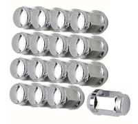 dado ruota Compatibile con Ford per Edge 2006-2014 Dadi per ruote in acciaio cromato per auto 1/2"-20 conici da 60 gradi 32mm