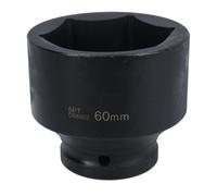 Dado ruota metrico a impatto basso da 60 mm 3/4 pollici attacco 6 lati esagon...