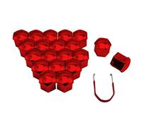 Dado ruota ruota 20 pezzi auto tappi di protezione tappi di protezione tappi antiruggine per mozzo auto copertura vite 17 19 21 mm bullone dado pneumatico auto decorazione esterna tappi per dadi ruota