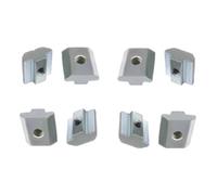 Dado scorrevole tipo T da 50 pz/lotto dado quadrato 45 M4 M5 M6 M8 M10 Ricambi e accessori per stampanti 3D