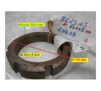 Dado speciale a ghiera applicazioni varie Ø 85x1,5 mm H=22 mm