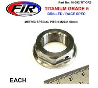 DADO STERZO TITANIO M22x1,00mm KAWASAKI KLX150 09-13, KLX230 20-25