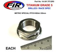 DADO STERZO TITANIO M24x1,00mm HONDA CRF250L/RL 13-21, CRF300L/RL 17-26