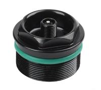 Dado valvola forcella bici in lega di alluminio tappo superiore filettatura 28,3 x 1,0 mm tappo forcella compatibile con valvola AV Core Air Fork Seal per bicicletta per RockShox (30,3 x 1,0 mm A)
