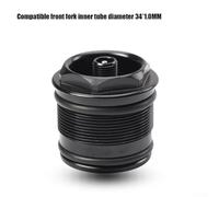 Dado valvola forcella bicicletta per forcelle pneumatiche, materiale in lega di alluminio, include nucleo valvola sostituibile e anello di tenuta, opzioni di dimensioni 28 3/30 3/32 3 mm (30,3 x 1,0