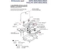 DADO + VITE PER COPERCHIO FORNELLI E LAVELLI SMEV R122.681