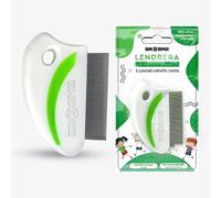 Dadomo, Lendrera Lendrera Pidocchi, pettine per pidocchi, lendriera professionale con plettri corti per capelli corti e spessi o normali, lendrera per pidocchi, facile da pulire, con guida digitale