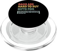 Dads Are Hard To Buy Gifts For Funny Father's Day Design PopSockets PopGrip per MagSafe