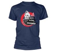 Dad's Army 'We're Doomed' (Blu) T-Shirt - NUOVO E UFFICIALE