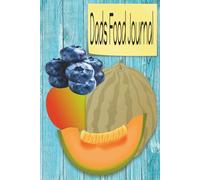 Dads Food Journal - Dads Nutrition Notebook| Meal Planner Journal with Weight Tracker| 6 x 9 Food Log Notebook, 130 pages| Perfect for Fruit Lovers