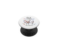 Dad's Kitchen Crew Acquerello Festa del papà PopSockets PopGrip Adesivo
