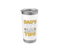 Dad's Taxi Is Now Accepting Tips Bicchiere termico in acciaio inox doppia parete