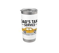 Dad's Taxi Service Open 24 Hours 7 Days A W icchiere termico in acciaio inox doppia parete