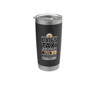 Dad's Taxi Service Open 24 Hours 7 Days A W icchiere termico in acciaio inox doppia parete