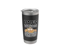 Dad's Taxi Service Open 24 Hours 7 Days A W icchiere termico in acciaio inox doppia parete