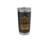Dad's Taxi Service Open 24 Hours 7 Days A W icchiere termico in acciaio inox doppia parete